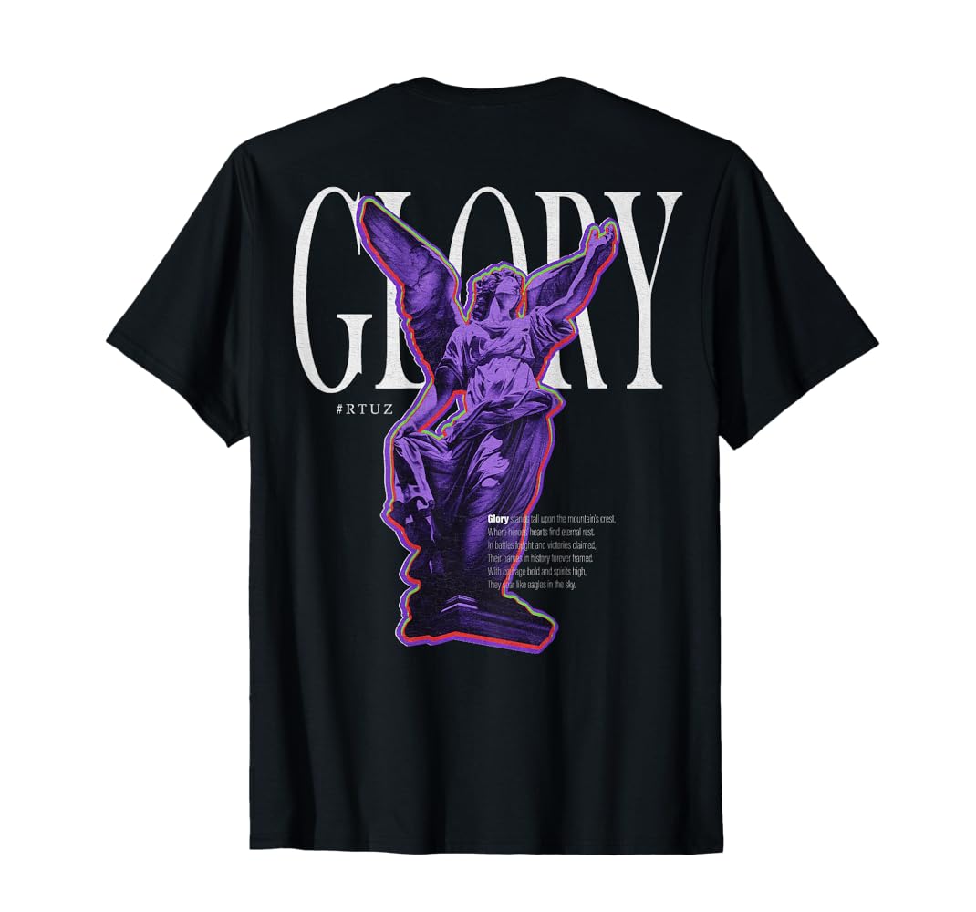 Amazon.com: Modern hip hop vintage Angel urban back print